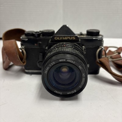 Buy Olympus OM-1 35mm SLR Film Camera - Black online | eBay