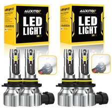4pcs Auxito 9005 9006 Led Headlight Kit Bulbs Hi Low Beam White High Power Exv 4pcs Auxito 9005 9006 Led Headlight Kit Bulbs Hi Low Beam White High Power Exv