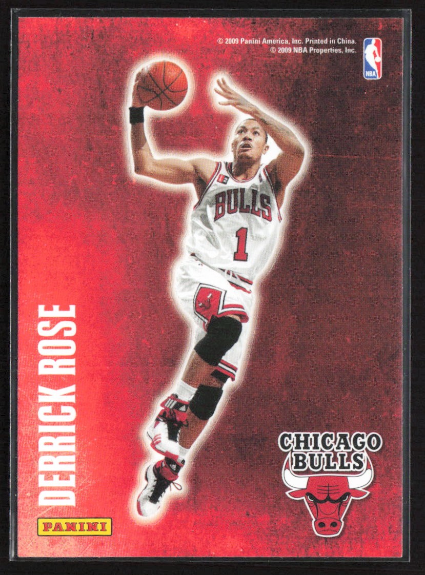 Derrick Rose 2009-10 Panini Decals #4 Chicago Bulls