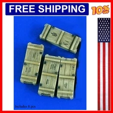 1/35 Scale Die-Cast Resin Model Assembled Kit Military Armored Vehicle Ammuni...