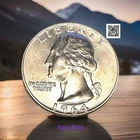 1964 D WASHINGTON QUARTER UNCIRCULATED 90% SILVER **FREE SHIPPING**