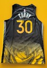STEPHEN STEPH CURRY PSA/DNA SIGNED AUTOGRAPH NIKE GOLDEN STATE WARRIORS JERSEY