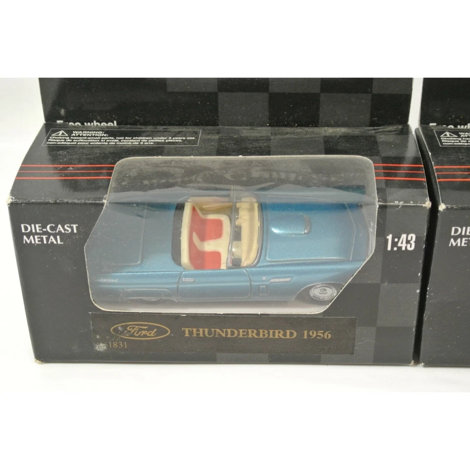 Nuevo-Ray Classic Cruiser 1/43 Diecast Lote Thunderbird MGB Volkswagen BMW Mercedes Foto 2 de 4