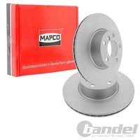 2X Mapco Bremsscheiben 330Mm InnenbelÜFtet Hinten Passend FüR BMW X3 X4 | 45762H