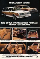 Magazine Ad - 1979 - Pontiac Safari Wagon Magazine Ad - 1979 - Pontiac Safari Wagon