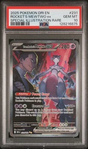Destined Rivals Mewtwo SIR 231/182 PSA 10