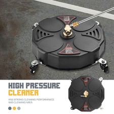 Universal 13" Pressure Washer Surface Cleaner 2500PSI Extension Nozzles Cleaning