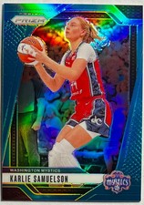 2024 Panini Prizm WNBA Karlie Samuelson #82 Teal Prizm /49