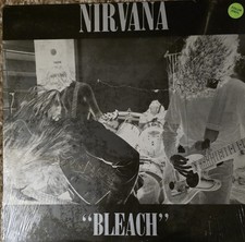 Bleach by Nirvana (Record, 1993) Factory Sealed With Color Vynil Hype Sticker