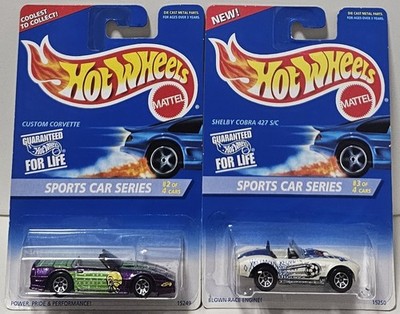 Hot Wheels 1996/405+406 - Sports Car Series - Corvette / Cobra /K35