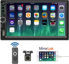 7Inch Car Stereo Double Din Radio Touchscreen with Backup Camera Multimedia Car