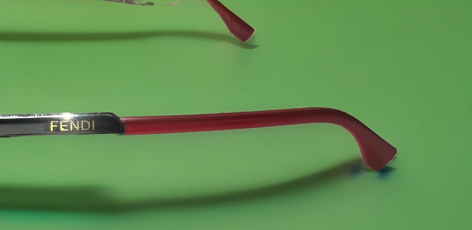 Fendi Eyeglasses Frame, Black&red , 54,16,140,unisex (Sale Price).Nice Quality - Image 4 of 4