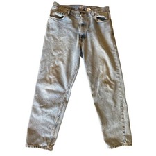 Vintage Calvin Klein Easy Fit Double Stone Wash 34W x 30L Blue Jeans