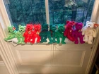 Ty Beanie Babies Lot Of 10 Bears Vintage