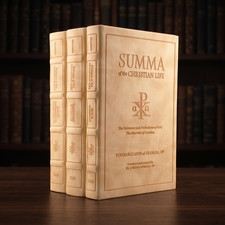 Summa Of The Christian Life Louis Of Granada Tan Books 3 Volumes Deluxe Set New