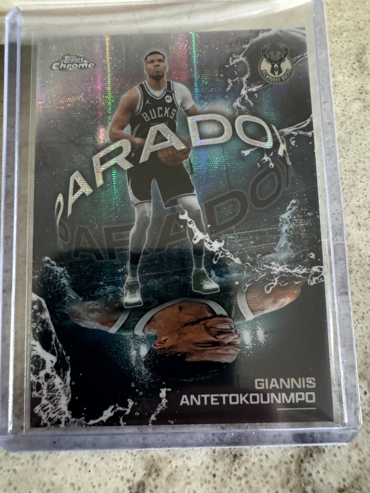 2025-26 Topps Chrome Giannis Antetokounmpo Paradox Px-10 Case Hit!!!