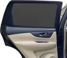 Car Window Shades for Baby - Sun Shade Bloer, Breathable Mesh Rear Side