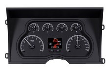 Dakota Digital Hdx-88c-pu-k Gauge Kit Direct Fit Hdx Analogdigital Black Face
