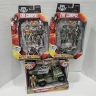Lanard The Corps! Strike Vehicle Jeep Mobile Missile Launcher Helo W Soldiers