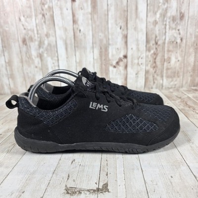 Lems Primal 2 Black Minimalist Zero Drop Barefoot Walking Shoes womens 8.5