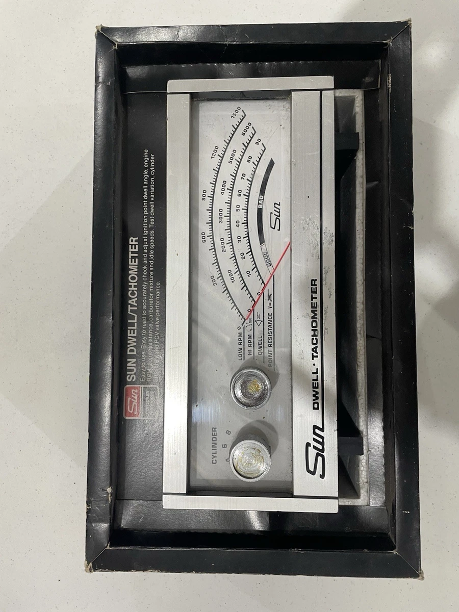 Tach-Dwell Meter MAC Tools ET-11 - Testeur Avance à L'allumage, Made In USA, état Non Testé
