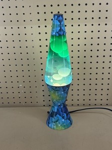 ラバランプ サイケレトロ y2k ラメ ブルー Y2k Lava Lamp | eBay