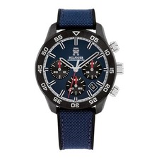 Tommy Hilfiger TH85 Carbon Herren Armbanduhr 1792183 Chrono, 40mm