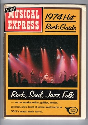 New MUSICAL EXPRESS 1974 Hot Rock Guide Book incl. Slade (4 pages)