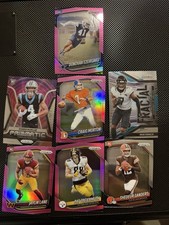 Panini Prizm NFL Rookie Card Lot— Ezeiruaku, Morton, Lane, Freiermuth— 7 Cards