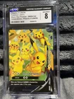 Pikachu V Union SWSH142 CGC 8