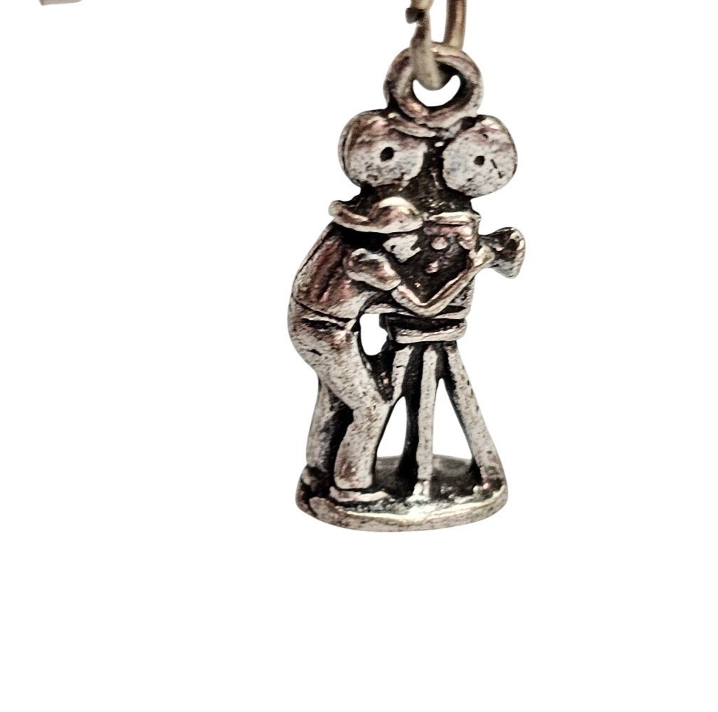 Sterling Silver Universal Studios Camera Man Char… - image 3