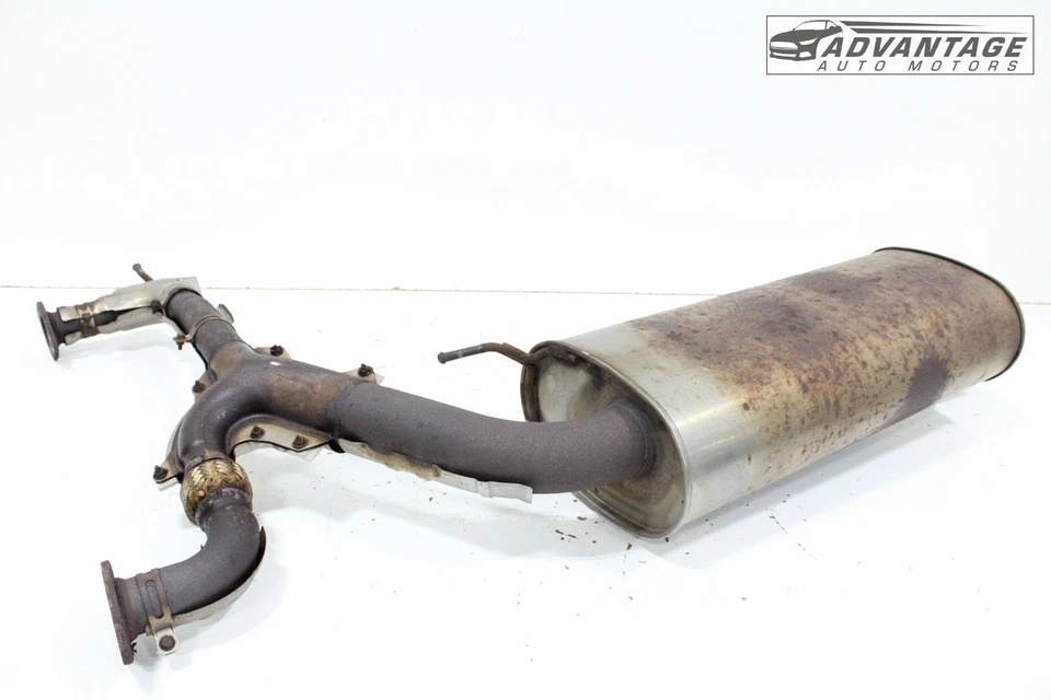 2020-21 NISSAN ARMADA 5.6L ENGINE EXHAUST SYSTEM MUFFLER PIPE W/ HEAT SHIELD OEM - Image 2 of 4