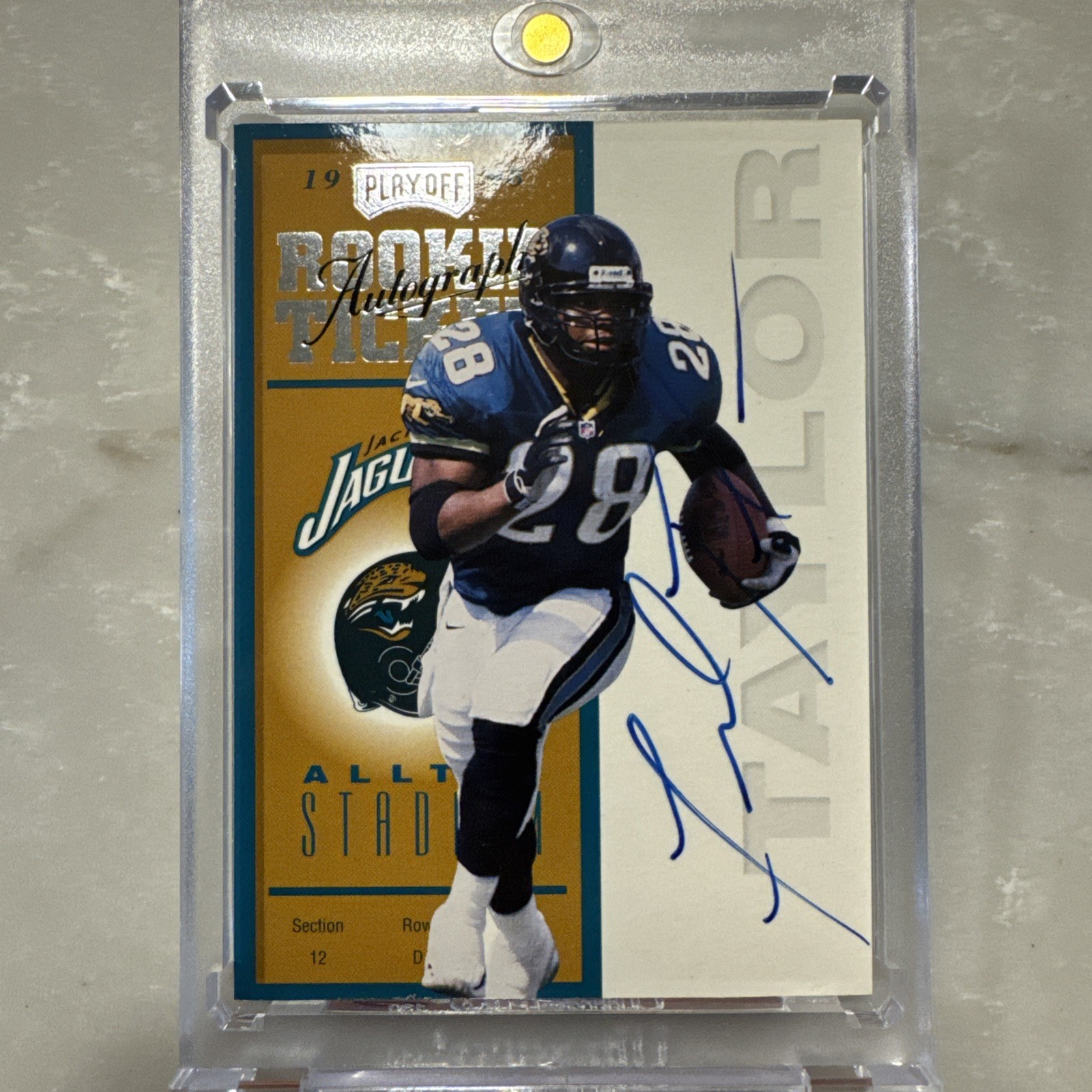 Fred Taylor Playoff Contenders Ticket #89 Base