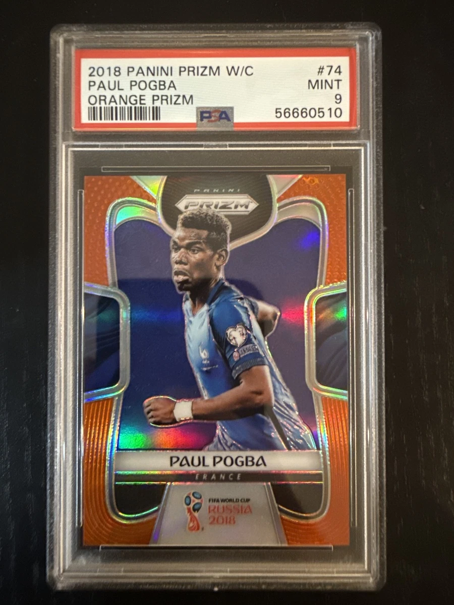 Panini Prizm World Cup Paul Pogba #74 Trading Card 2018 for sale