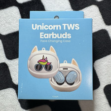 Unicorn TWS Earbuds Wireless In-Ear w/ Face Changing Case, USB-C, 10mm