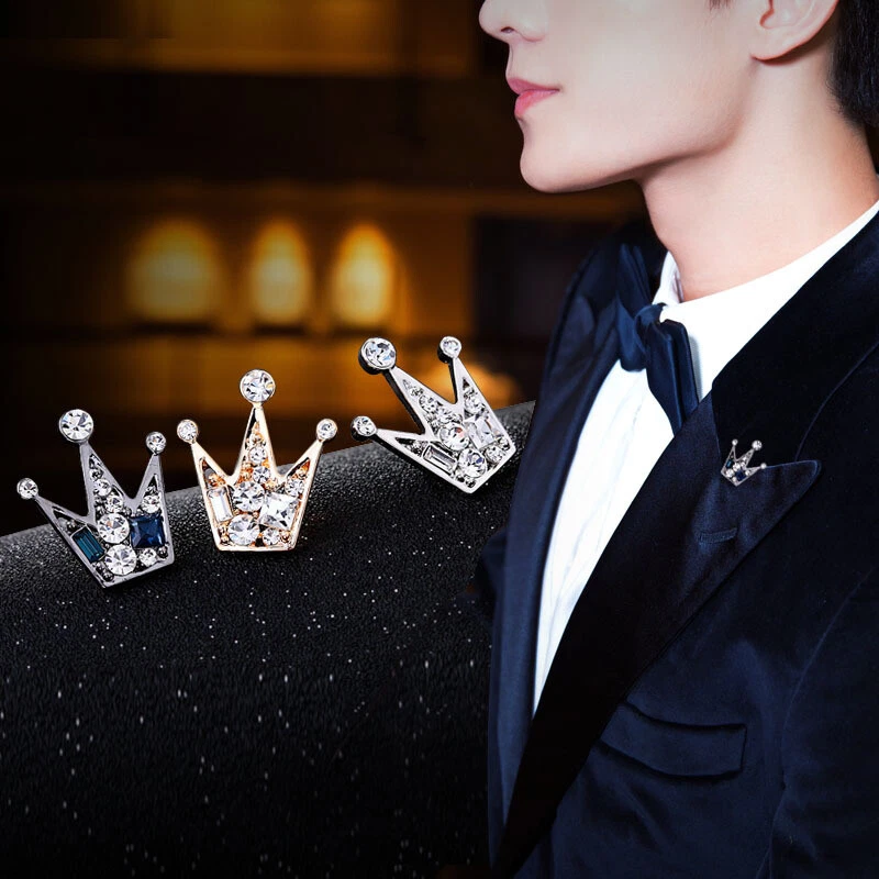 Crown pins and brooches online