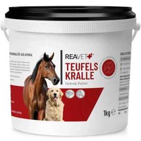 Reavet Afrikanische Teufelskralle Gelenkpulver FüR Hunde, Pferde 1Kg