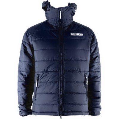 CONTEC Winterjacke Puffer'' M CT PUFFER JACKE M M blau weiß ca. 0,777 kg