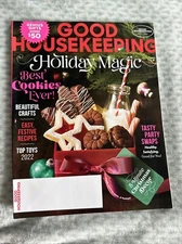 Good Housekeeping Magazine December 2022 Holiday Magic Best Cookies Ever Crafts