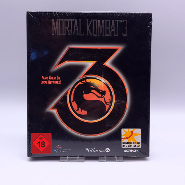Pc - Mortal Kombat 3 - Big Box - Sealed - Spiel - Vintage - RaritäT - 1995 - Neu-image