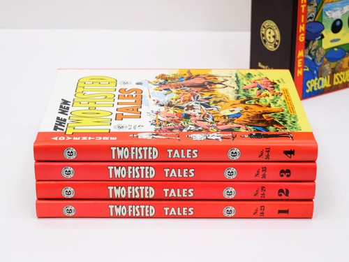 Complete Two-Fisted Tales 4-Vol Slipcase - EC Library / HC LN / comics kurtzman - Bild 3 von 24
