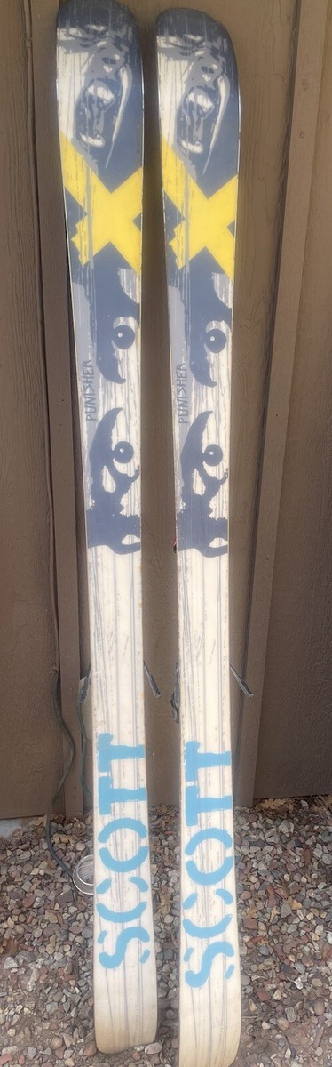 SCOTT PUNISHER 182 cm Skis w/ Rossignol Bindings | eBay