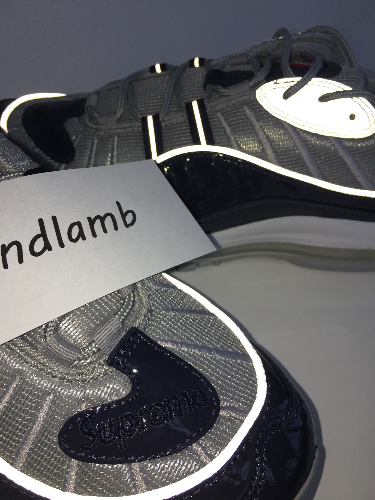 Air Max 98 x Supreme UK10.5 -- Never Worn BNIB image 3