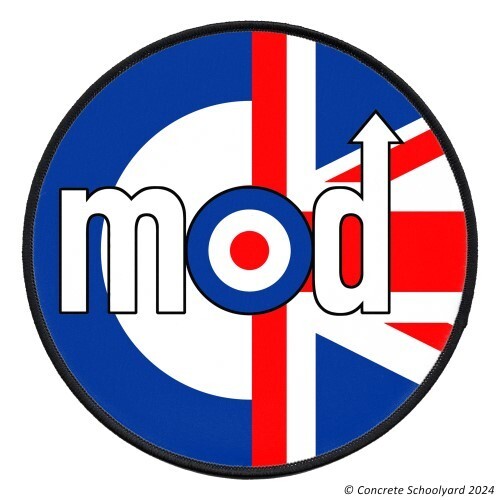 Mod Target Aufnäher Bis zu 25cm Zum Aufbügeln, Northern Soul Patch, Bügelbild - Picture 4 of 5