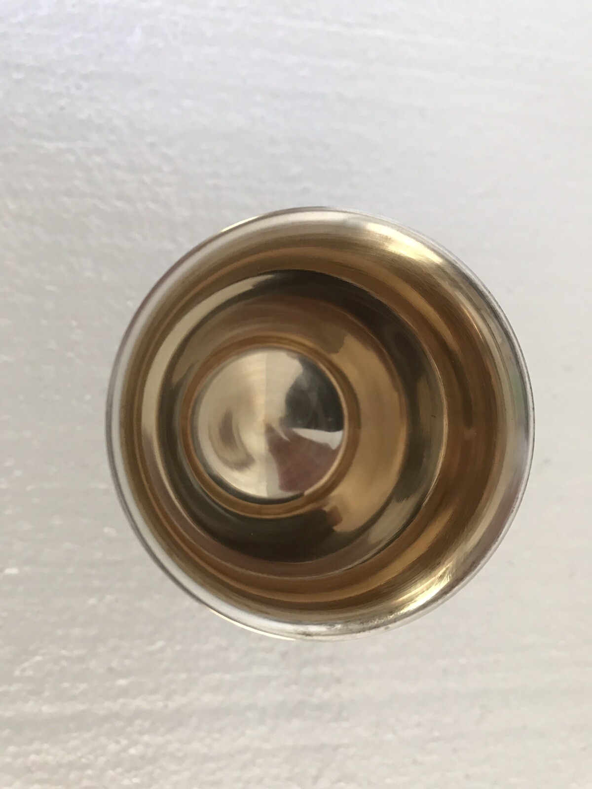 Antique Esco Kiddush Cup Sterling Silver with Gold Wash interior