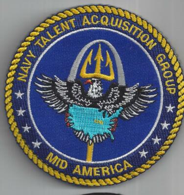 PATCH USN NAVY TALENT ACQUISITION GROUP MID AMERICA