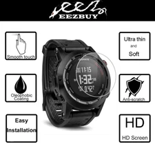 3X Eezbuy LCD Screen Protector Skin HD Film Saver For Garmin Fenix2 