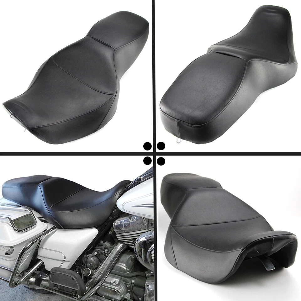 Smooth Seat For Harley 1997-2007 Road King FLHR & 2006-2007 Street Glide FLHX Foto 3 de 4