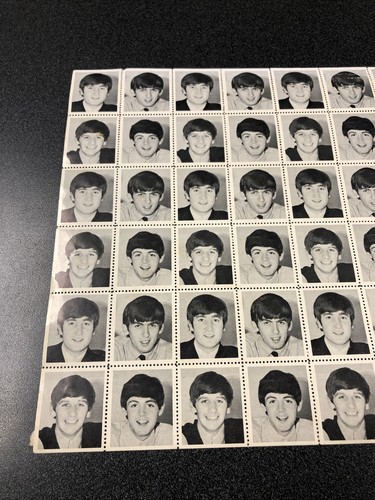 The Beatles Stamp Sheet of 48 Stamps - Picture 2 of 8