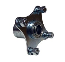 Front Wheel Hub 3/4" Bearings for 3-1/2" Bolt Circle Go Kart for 5" or 6" rim